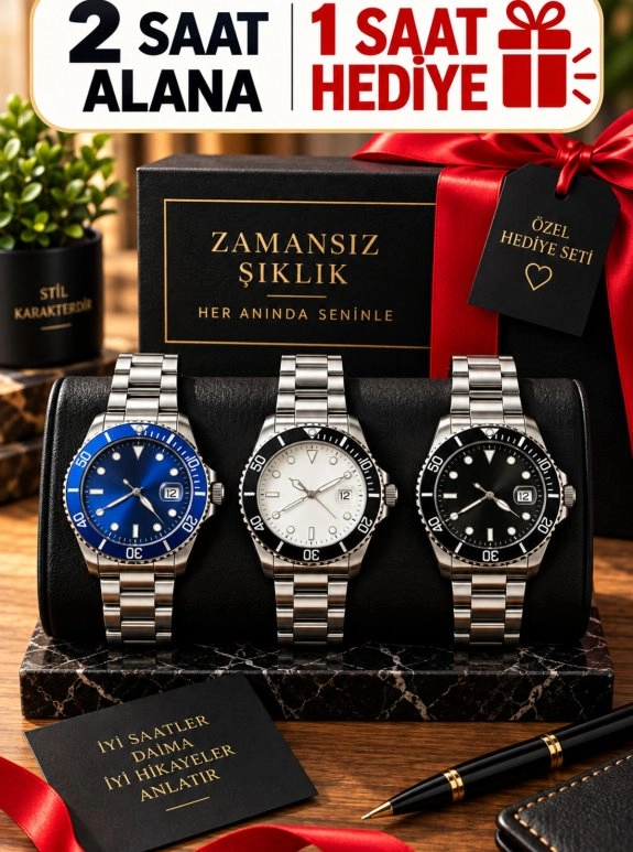 Erkeklere Özel Premium Saat Koleksiyonu